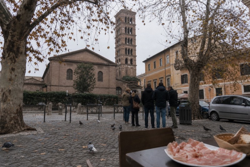 Small Group, Full Pasta Plate